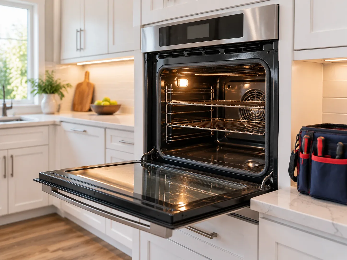 Oven and range repair in an Arlington, TX kitchen